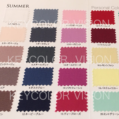 カラー見本・ドレープ販売|Keycolor Vision